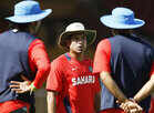 Team India's practice session