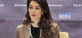 Quote of the day by Amal Clooney: &ldquo;If you&rsquo;re a woman lying on the beach in the Maldives, you might want to know that a kilometer away, another woman is...&rdquo;