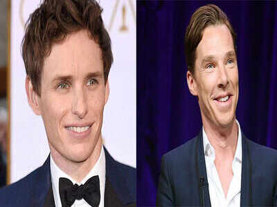 Eddie Redmayne gets advice from Benedict Cumberbatch
