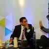Upamanyu and Rahul in conversation with Nalin